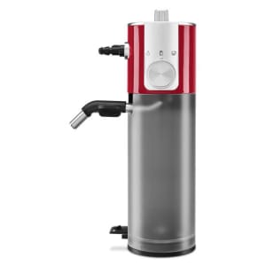 449-KESMK5ER Automatic Milk Frother Attachment w/ Temp Control - Metal, Empire Red