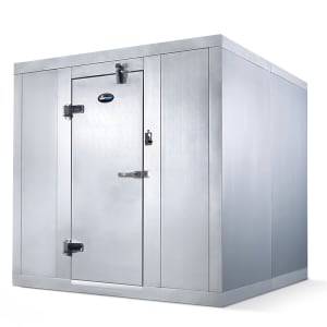 258-QC101277FBRCO 10' x 12' Outdoor Walk-In Cooler w/ Remote Compressor - Floor