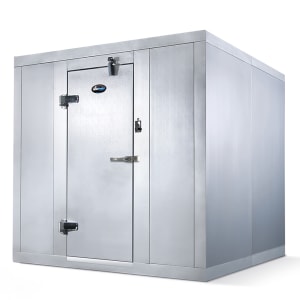 258-QC101077FBRC 10' x 10' Indoor Walk-In Cooler w/ Remote Compressor - Floor