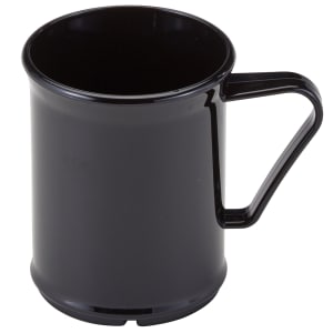 144-96CW110 9 3/5 oz Plastic Mug, Black