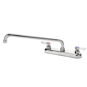 381-13814L Deck Mount Faucet w/ 14" Swing Nozzle 