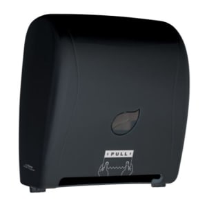 080-TDAC8K Wall Mount Touchless Roll Paper Towel Dispenser - Plastic, Black