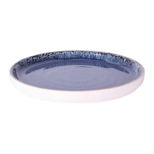 701-B190080IB 8" Round Melamine Monet Plate - Indigo Blue