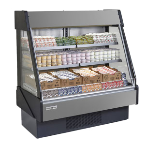 836-KGLRM40S 41" Horizontal Open Air Cooler w/ (3) Levels, 115v