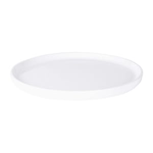 701-B190106W 10 5/8" Round Melamine Monet Plate - White