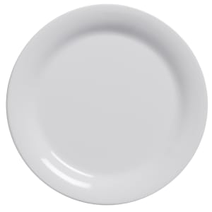 166-DPW6WH 6" Round Melamine Jane Bread & Butter Plate - White