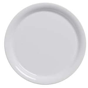 166-DPN7WH 7" Round Melamine Jane Plate - White