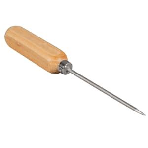 158-7IP 7 1/2" Ice Pick w/ Hardwood Handle - Carbon Steel