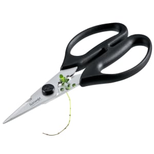 330-504780902 Herb Shears w/ Leaf Stripping Holes - Stainless Steel Blades