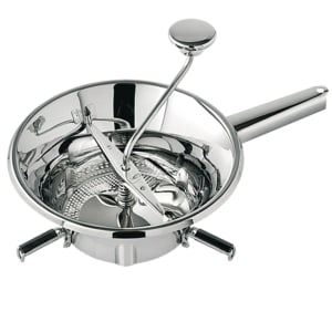 330-N3002X Food Mill w/ (3) Grids - 12 1/2" Deep, Stainless Steel