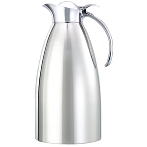 482-98220 2 liter Coffee Server w/ Flip Top Stopper Lid, Polished Stainless