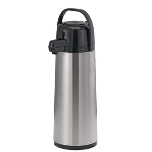 482-ECA25S 2 1/2 Liter Push Button Airpot, Glass Liner
