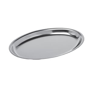 482-RO128SS Oval Platter Base For RO128 Platters, Stackable, Stainless