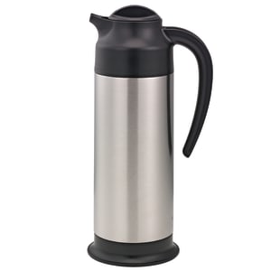 482-SSN100 33 4/5 oz Vacuum Carafe w/ 6 hr Retention & Screwon Lid, Stainless