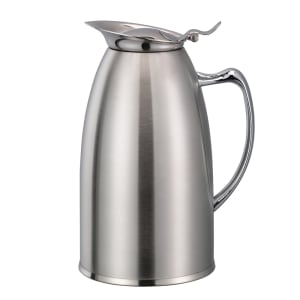 482-WP6SA 20 oz Stainless Steel Pitcher w/ Flip Top Lid
