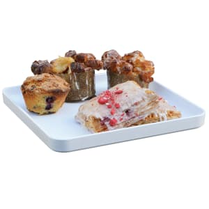151-220251115 11" Square Melamine Plate, White