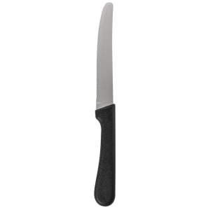 080-K50P Round Tip Steak Knife w/ 5" Blade & Plastic Handle