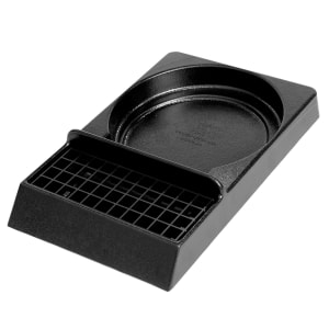 482-APS1 Airpot Stand w/ Drip Tray for (1) Airpot - 12"W x 8"D x 2 1/4"H, Plastic, Black