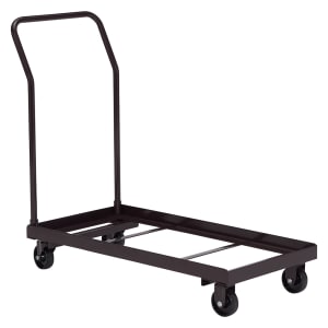 955-DY700800 Chair Dolly w/ (36) Chair Capacity for Series 800 Chairs - Steel, Dark Brown