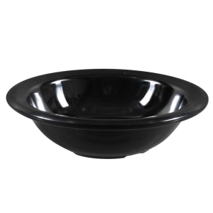 028-KL80503 4 3/4 oz Round Melamine Fruit Bowl, Black
