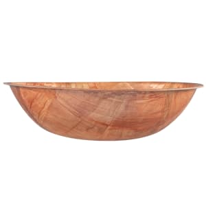 080-WWB10 10" Round Salad Bowl, Woven Wood