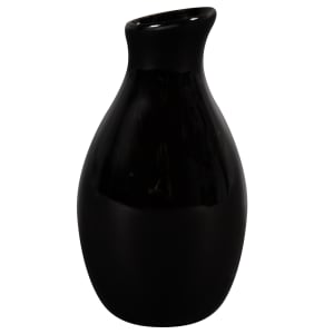 166-BVJGB5 Bud Vase Jug, Black/Ceramic