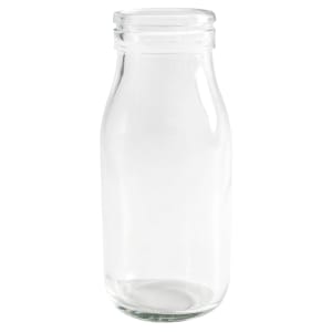 166-GMB16 16 oz Glass Milk Bottle - Clear