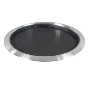 482-TR1412RI 14" Non-Slip Tray w/ Removable Rubber Insert, Stainless