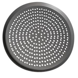 166-CAR16SPHC 16" Perforated Pizza Pan, Aluminum