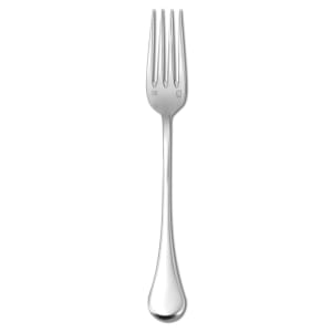 324-V030FDIF 8" European Table Fork - Silver Plated, Puccini Pattern