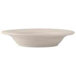 424-TRE110 15 oz Round Reno/Nevada Pasta Bowl - Ceramic, American White/Eggshell