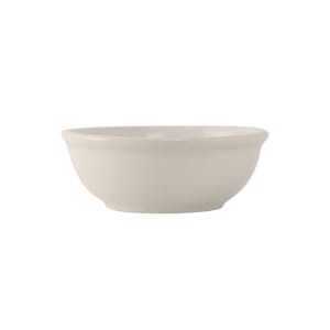 424-TRE020 22 oz Round Reno/Nevada Nappie Bowl - Ceramic, American White/Eggshell
