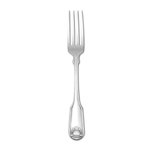 324-2496FDNF 7 5/8" Dinner Fork with 18/10 Stainless Grade, Classic Shell Pattern