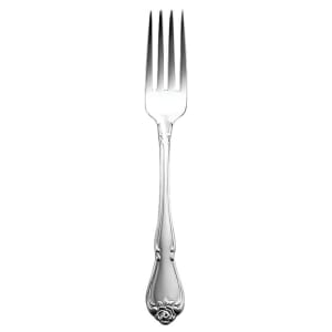 324-2552FRSF 7 1/4" Dinner Fork with 18/10 Stainless Grade, Scroll Pattern