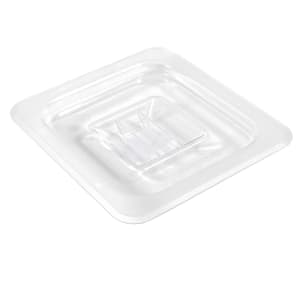 080-SP7600S Poly-Ware Food Pan Cover, 1/6 Size, Solid, Polycarbonate, NSF