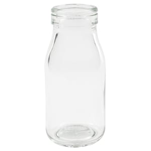 Amercian Metalcraft Glass Milk Bottle, 16 Oz.