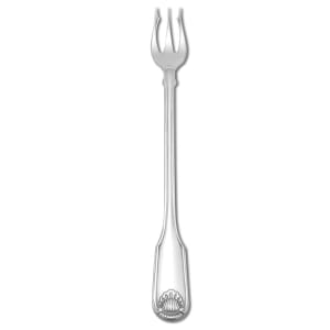 324-2496FOYF 5 7/8" Oyster/Cocktail Fork with 18/10 Stainless Grade, Classic Shell Pattern