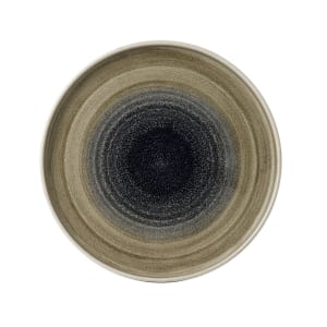 893-SABTWP211 8 1/4" Round Aqueous Chef's Plate - Ceramic, Bayou