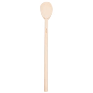 158-744564 Wood Spoon, 14 in, Heavy Duty, Alpine Beechwood w/ Wax Finish