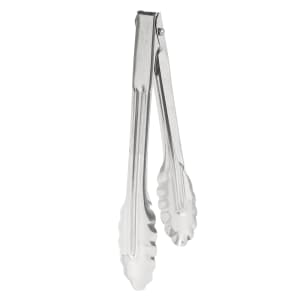 158-3507 7" Stainless Utility Tongs