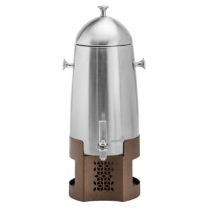 Service Ideas URN30VBLRG 3 Gal Low Volume Dispenser Coffee Urn w/ 1 Tank, Thermal, Vacuum Insulation, Black Coffee Chafer Urn