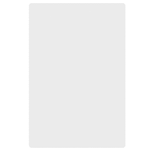 438-PLCB181205WH Plastic Cutting Board - 12" x 18", White