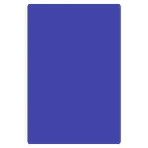 438-PLCB181205BU Plastic Cutting Board - 12" x 18", Blue