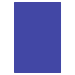 438-PLCB181205BU Plastic Cutting Board - 12" x 18", Blue