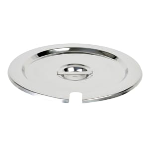 438-SLIP005 2 1/2 qt Slotted Inset Cover - Stainless Steel