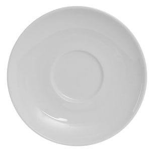 424-VPE064 6 1/2" Round Florence Saucer - China, Porcelain White