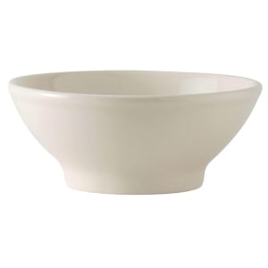 424-BEB2508 25 oz Round DuraTux®© Menudo/Salad Bowl - Ceramic, American White/Eggshell