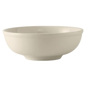 424-BEB3503 35 oz Round DuraTux®© Menudo/Salad Bowl - Ceramic, American White/Eggshell