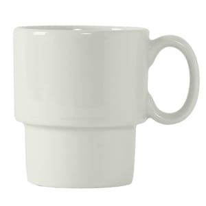 424-BPM1003 10 oz DuraTux®© Mug - China, Porcelain White
