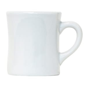 424-BPM090B 9 oz DuraTux®© Diner Mug - China, Porcelain White